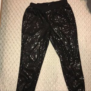 White House Black Market Sequin Pants